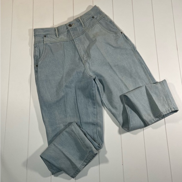 Vintage 80's Bon Jour Super High Waisted Mom Jeans sz 16 - Picture 1 of 9